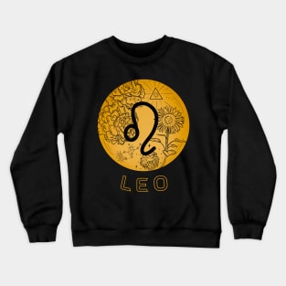 Leo Emblem Crewneck Sweatshirt